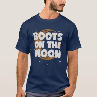 Space Force Boots on the Moon T-Shirt