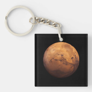 Space Full Colour of the Planet Mars Key Ring