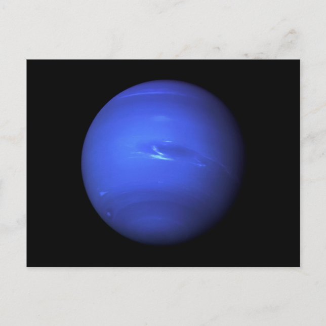 Space Full Colour Photo of the Planet Uranus Postcard (Front)