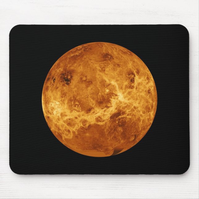 Space Full Colour Photo of the Planet Venus Mouse Pad (Front)