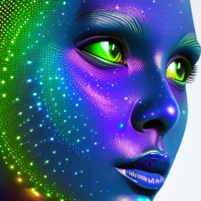 Space Futuristic Beautiful color T-Shirt (Creator Uploaded)