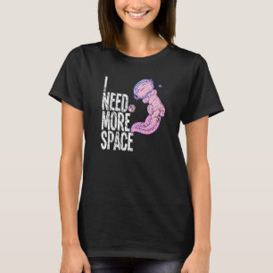 Space Galaxy Flying Axolotl Spacesuit Salamander S T-Shirt