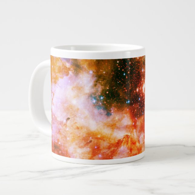 Space/galaxy  giant coffee mug (Front Left)