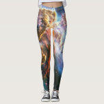 Space galaxy nebula. Universe stars. Hubble NASA Leggings<br><div class="desc">Space nebula and stars leggings.</div>