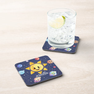 Space Galaxy Planets Coaster