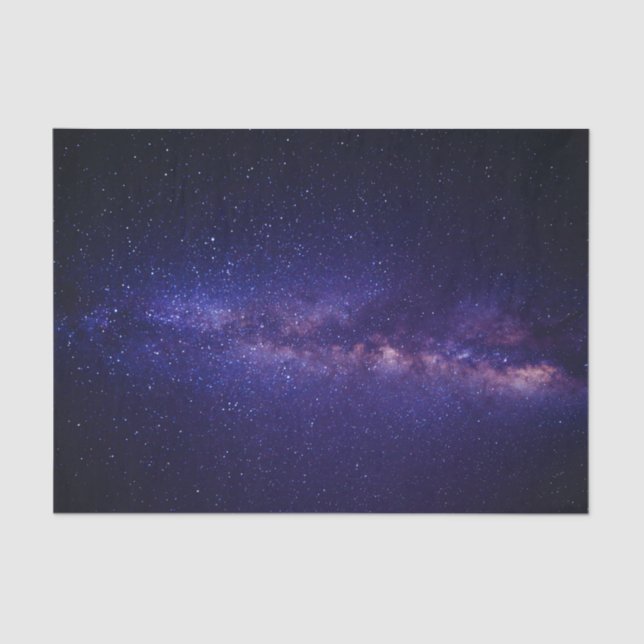 Space Galaxy Star Pattern Tissue Paper (Front)