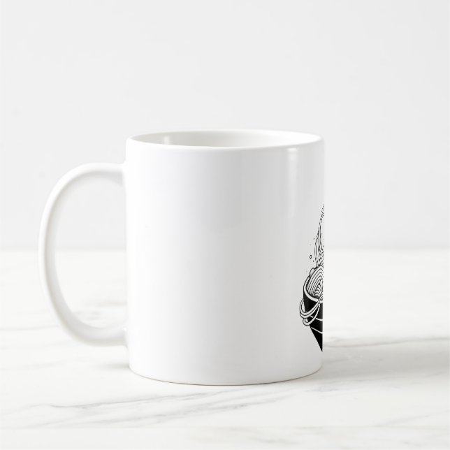 Space Galay Astronaut   Coffee Mug (Left)