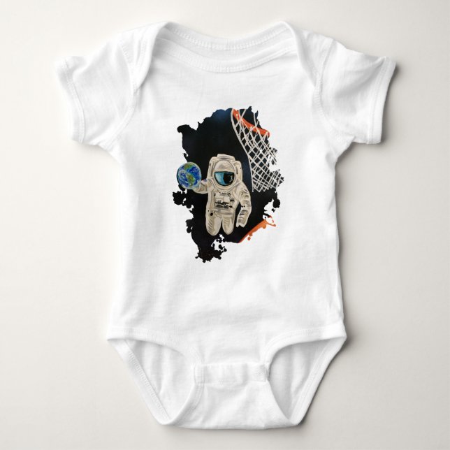 Space Games  Baby Bodysuit (Front)