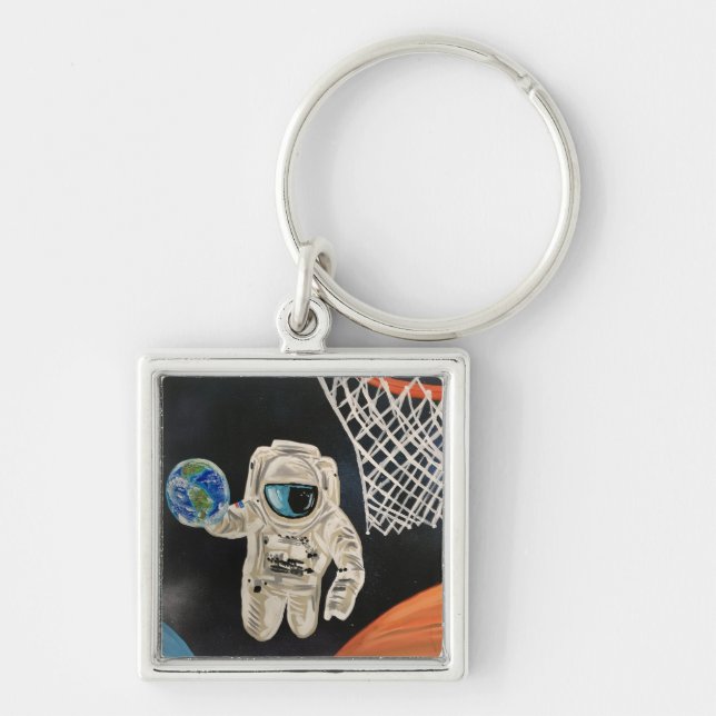 Space Games Key Ring (Front)