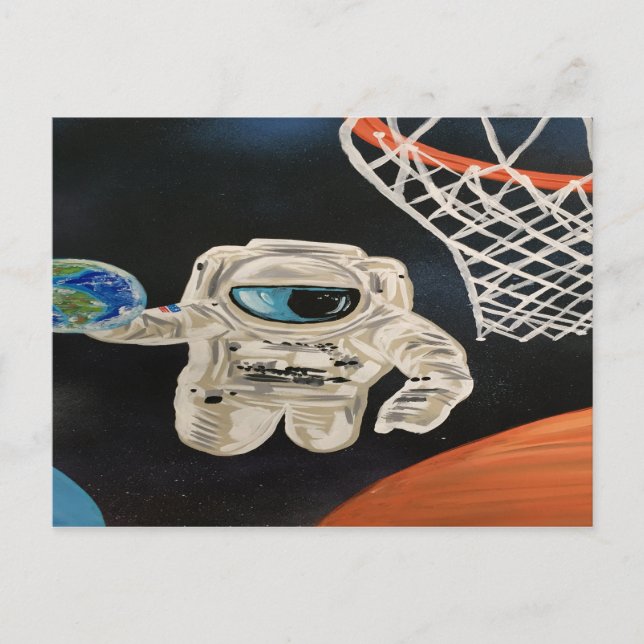 Space Games Postcard (Front)