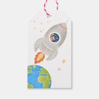 Space Gift Bag Tags