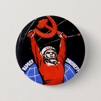 Space Glory 6 Cm Round Badge