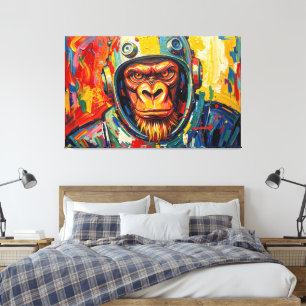 SPACE GORILLA CANVAS PRINT