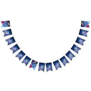 Space Happy Birthday Bunting