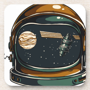space helmet coaster