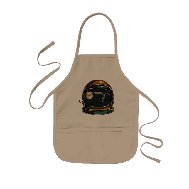 space helmet kids apron (Front)