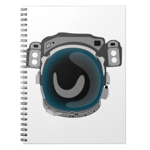 Space Helmet Notebook