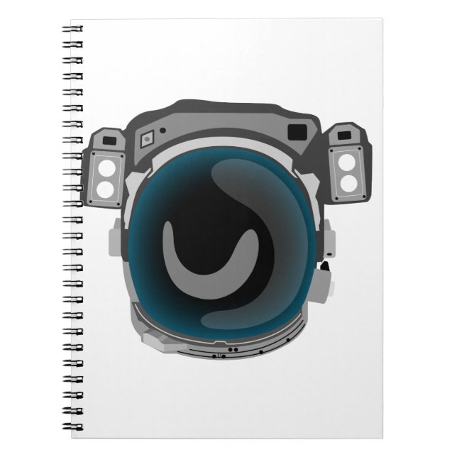 Space Helmet Notebook (Front)