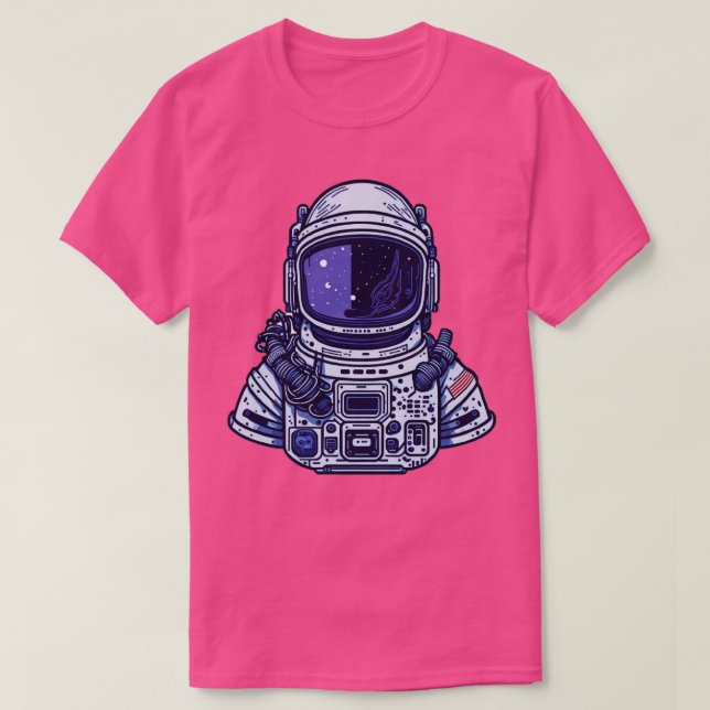 space helmet T-Shirt (Design Front)