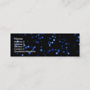 Space Hike Mini Business Card