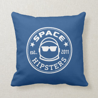 Space Hipsters 16" Throw Pillow