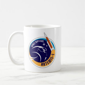 Space Hipsters® Artemis-1 Logo Mug