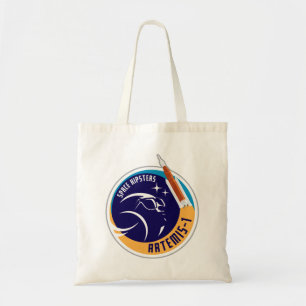 Space Hipsters® Artemis-1 Logo Tote Bag