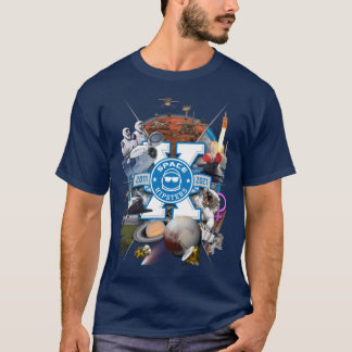 Space Hipsters® X Collage T-Shirt - Men's (Navy)