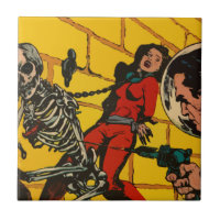 Space Horror - Vintage Science Fiction Comic Art