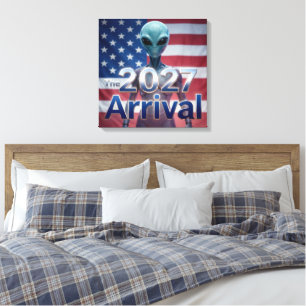 Space Invader Literally  Canvas Print