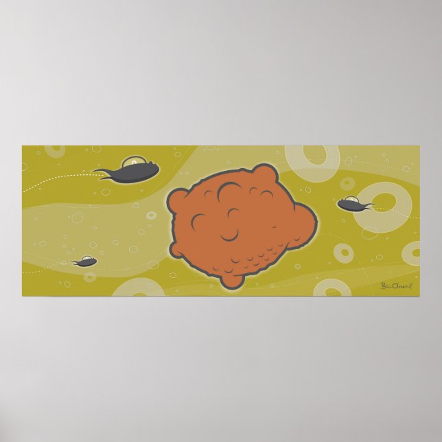 Space Invader Poster (Front)