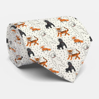 Space is Wild Animal Astronauts Patterned