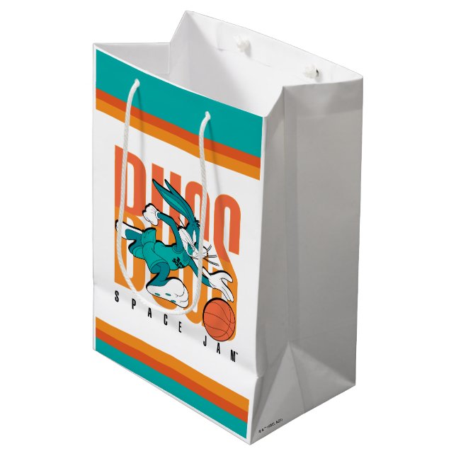 SPACE JAM: A NEW LEGACY™ | BUGS BUNNY™ SPACE JAM™ MEDIUM GIFT BAG (Front Angled)