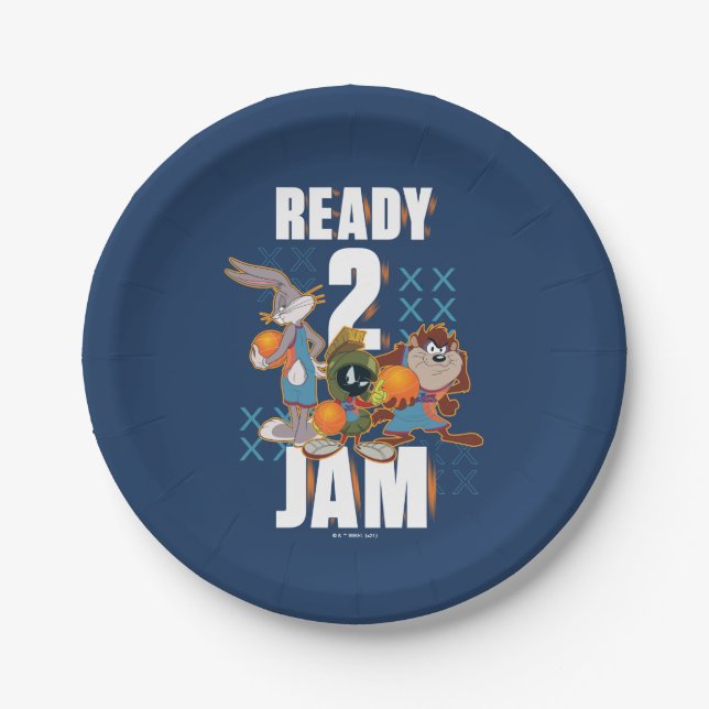SPACE JAM: A NEW LEGACY™ | Ready 2 Jam Paper Plate (Front)