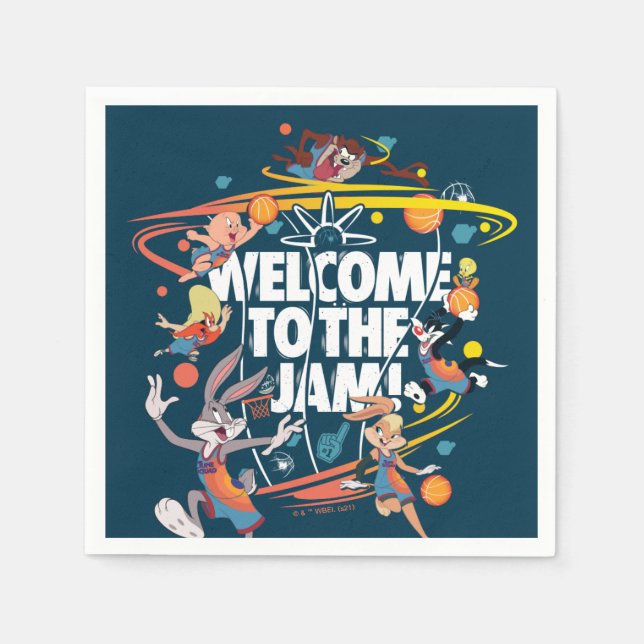SPACE JAM: A NEW LEGACY™ | Welcome to the Jam Napkin (Front)