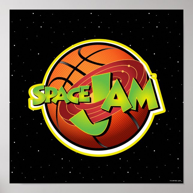 SPACE JAM™ Basketball Logo Poster (Front)
