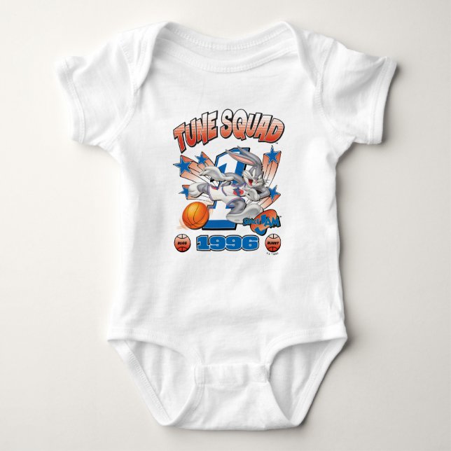 SPACE JAM™ BUGS BUNNY™ #1 Basketball Graphic Baby Bodysuit (Front)