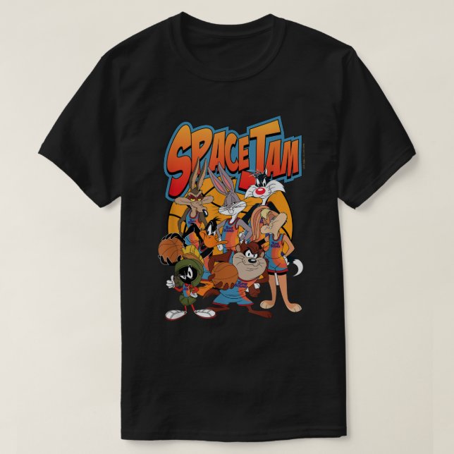 Space Jam Characters  T-Shirt (Design Front)