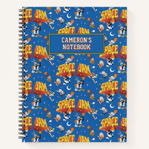SPACE JAM™ TUNE SQUAD™ Outter Space Pattern Notebook