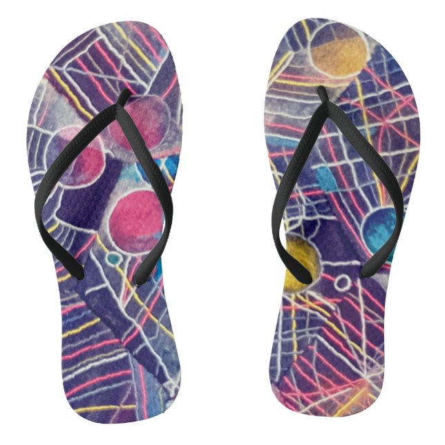 Space  jandals (Footbed)