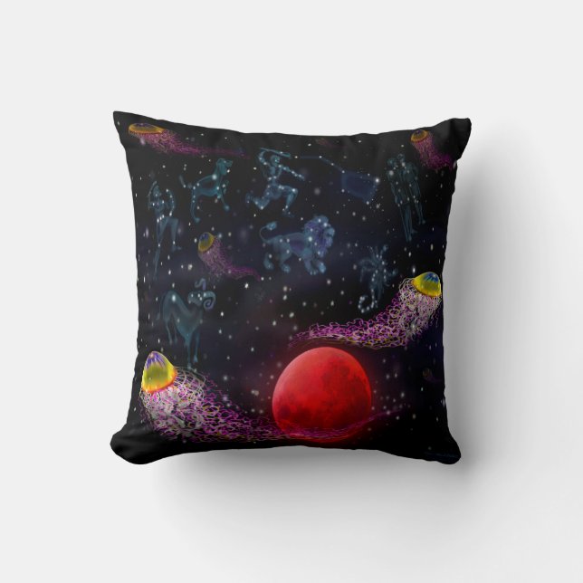 Space Jellyfish Cushion (Front)