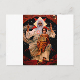 Space Jesus Postcard