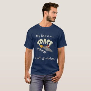 Space journey of a rocketeer T-Shirt