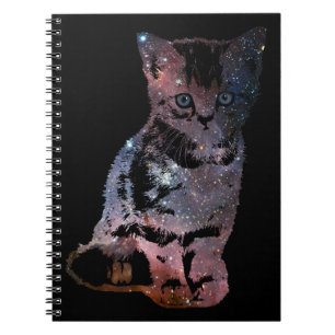 Space Kitten Spiral Notebook