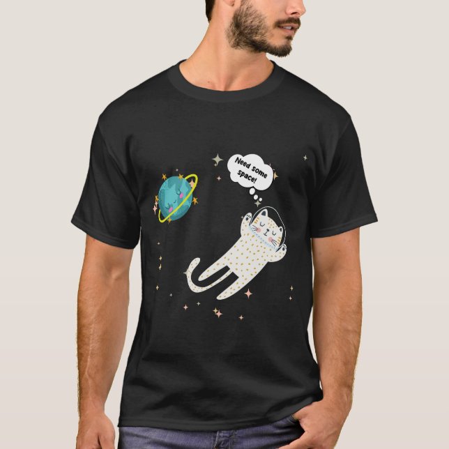 Space kitty T-Shirt (Front)