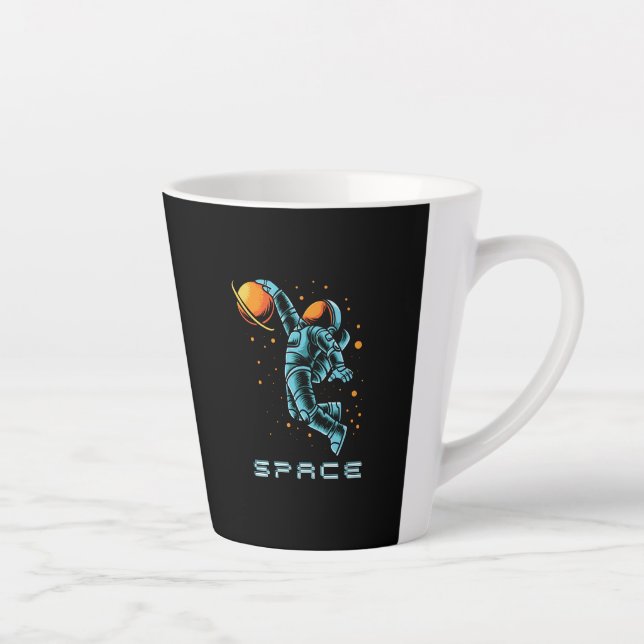 space latte mug (Right)