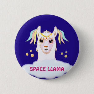 Space Llama Button