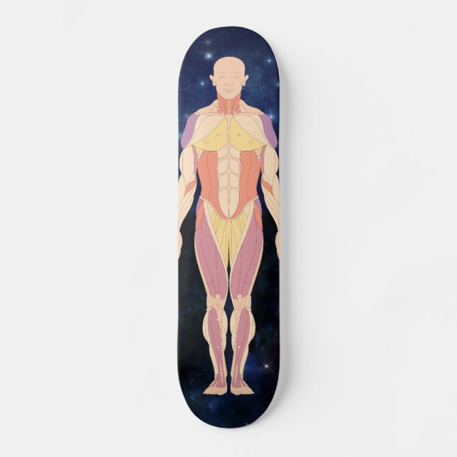 Space Man Skateboard (Front)