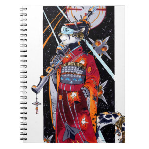 Space Marine Kimono Jaguar Notebook! Spiral Notebook