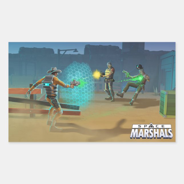 Space Marshals Stickers (Front)